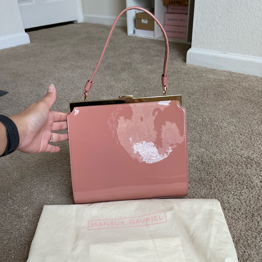 Mansur Gavriel Elegant Bag in Blush